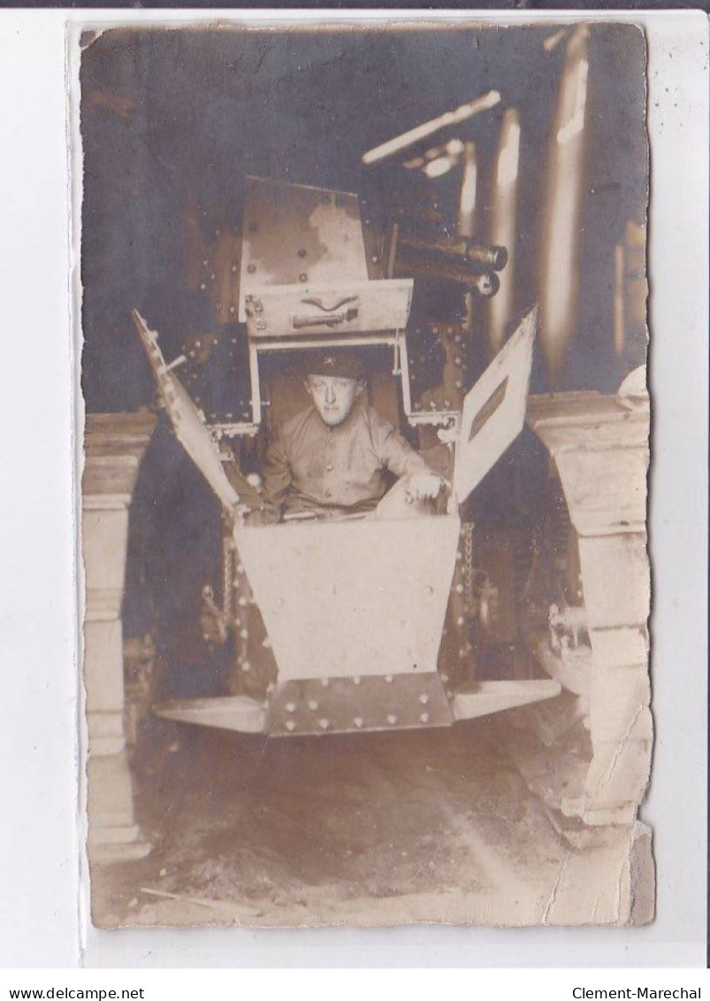 MILITAIRE: Tank, Tank, Carte Photo - état - Oorlog 1914-18