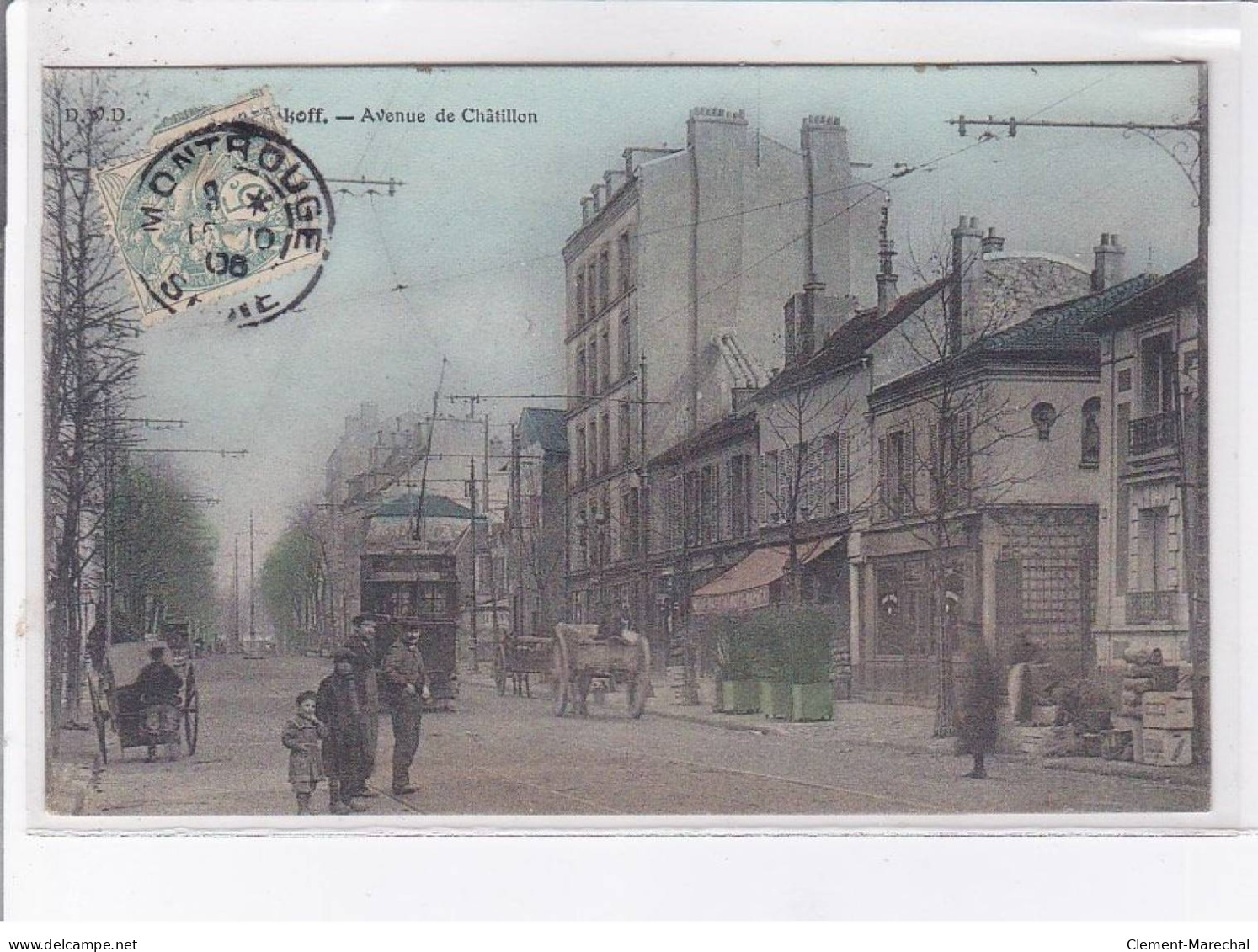 MALAKOFF: Avenue De Châtillon, Tramway - Très Bon état - Malakoff