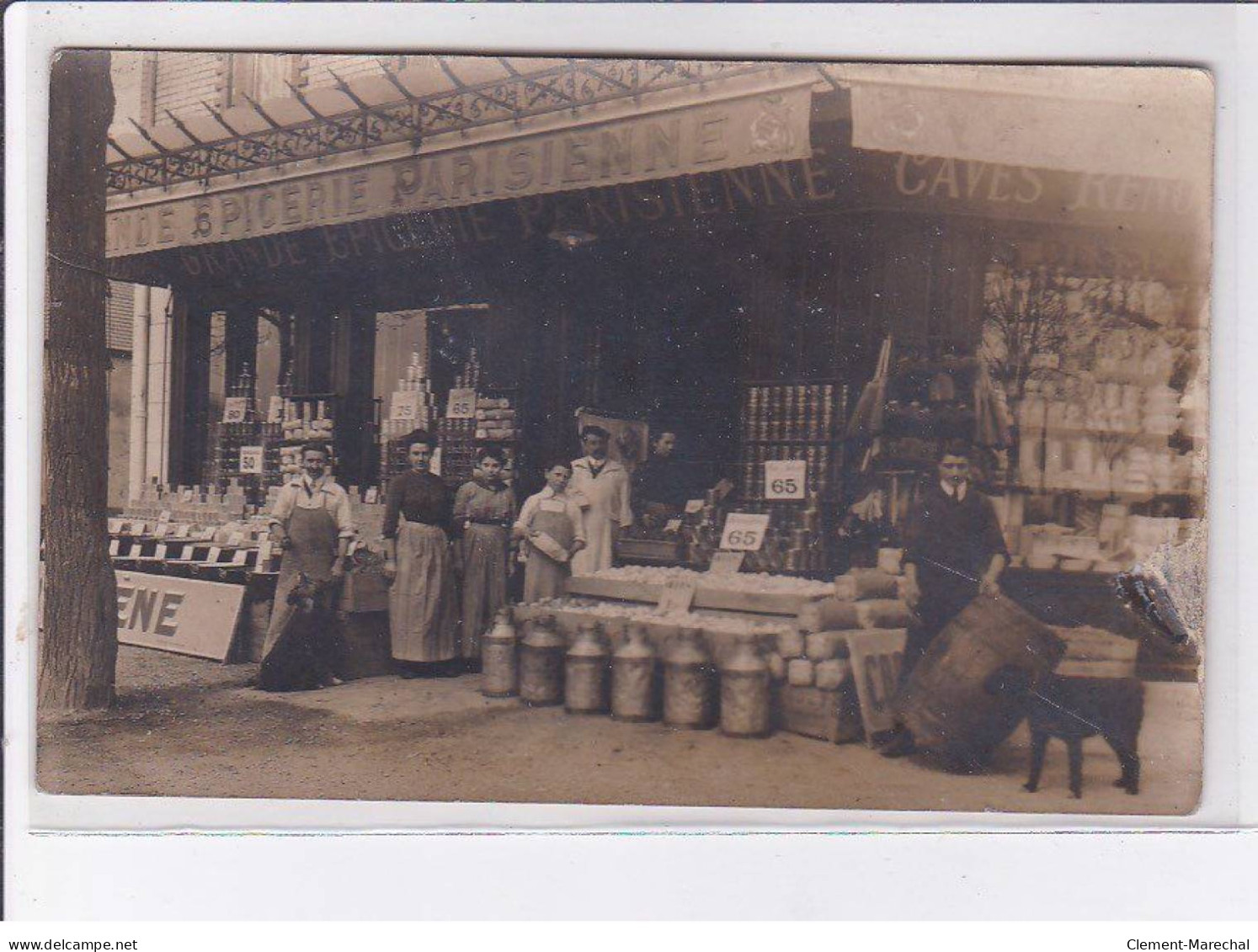 CHAMPIGNY-sur-MARNE: Angle Avenue De Gaulle Et Stalingrad (lot De 5 CPA) Grande Epicerie Parisienne - Très Bon état - Champigny Sur Marne