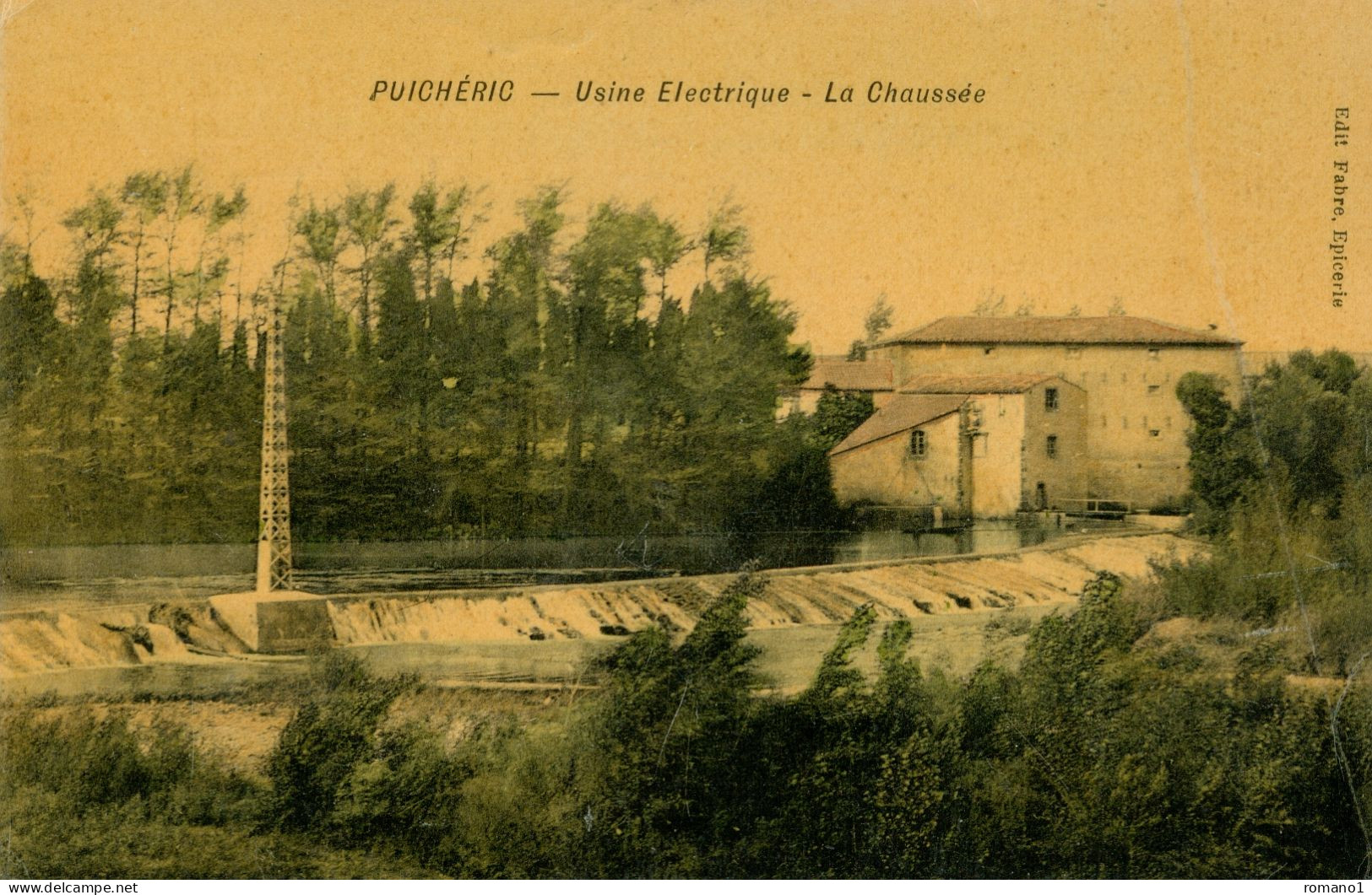 11)    PUICHERIC  -  Usine Electrique  -  La Chaussée - Other & Unclassified