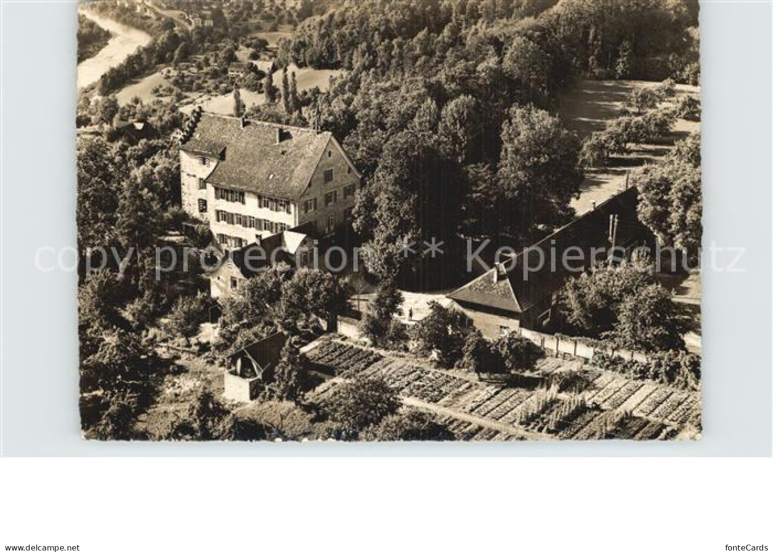 12590054 Hohentannen TG Fliegeraufnahme Schloss-Oetlishausen Hohentannen TG - Autres & Non Classés