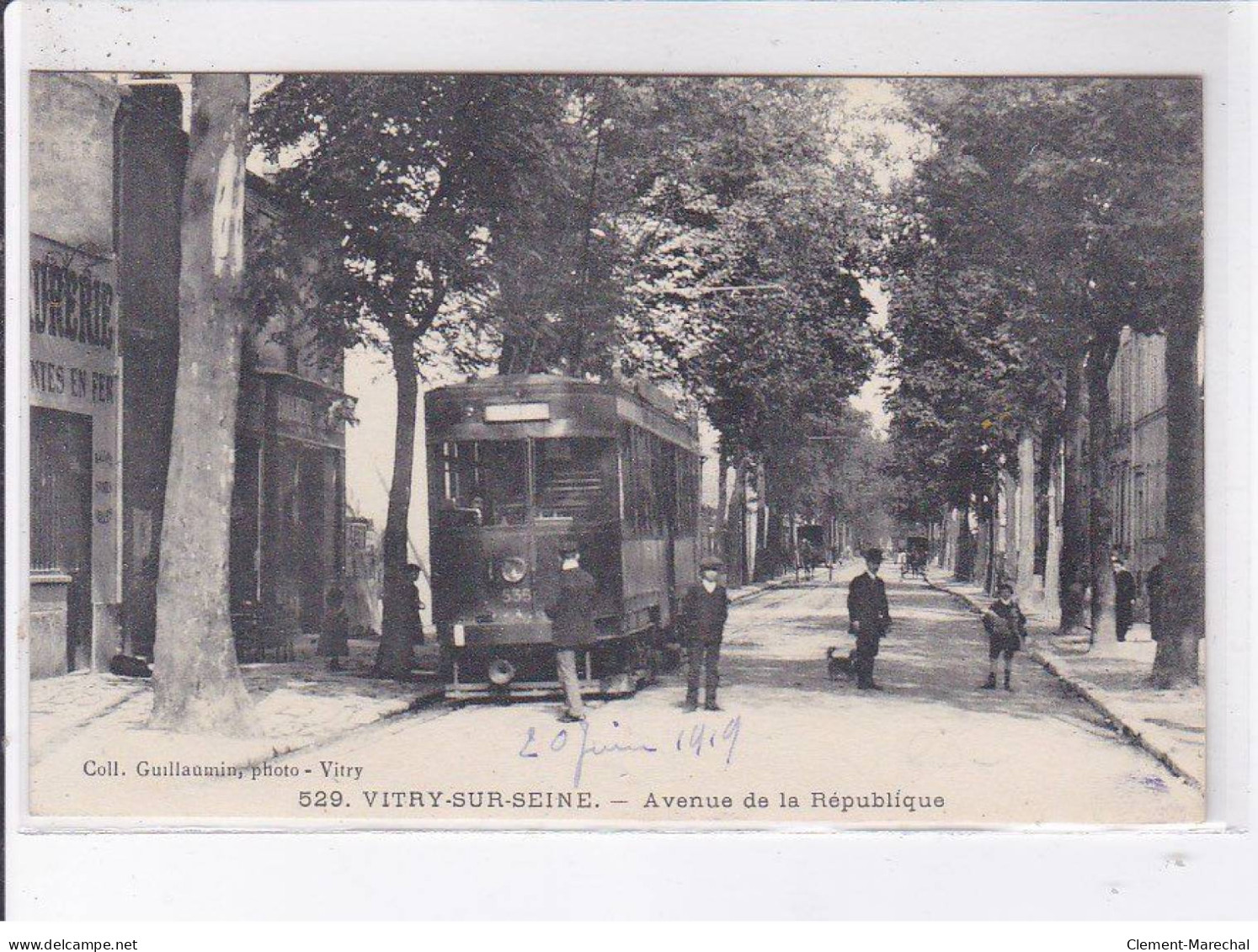 VITRY-sur-SEINE: Avenue De La République, Tramway - Très Bon état - Vitry Sur Seine