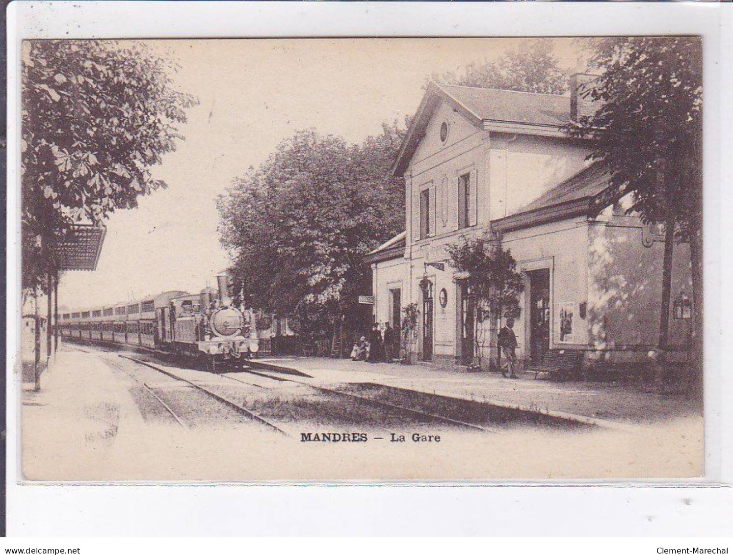 MANDRES: La Gare - Très Bon état - Mandres Les Roses