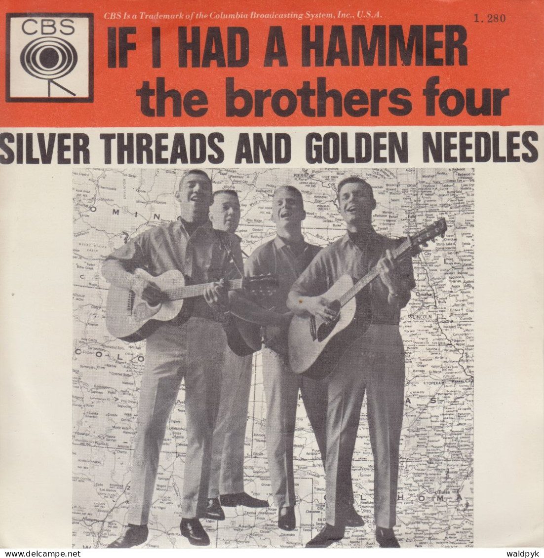 THE BROTHERS FOUR - If I Had A Hammer - Otros - Canción Inglesa