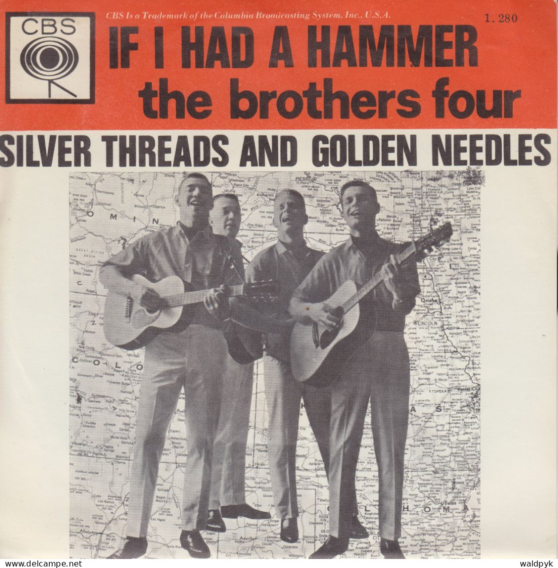 THE BROTHERS FOUR - If I Had A Hammer - Otros - Canción Inglesa