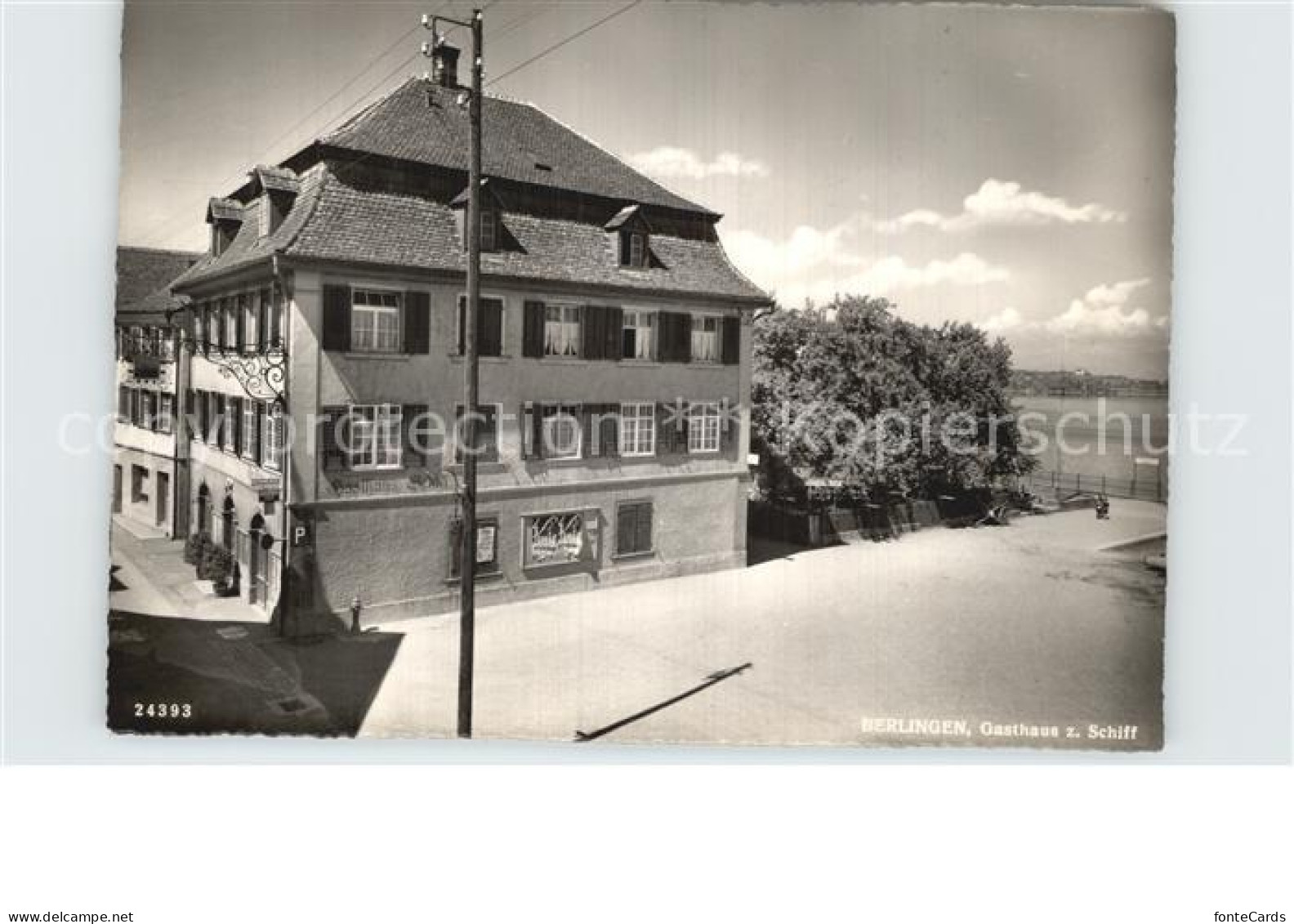 12590033 Berlingen Untersee Gasthaus Zum Schiff Berlingen Untersee - Autres & Non Classés