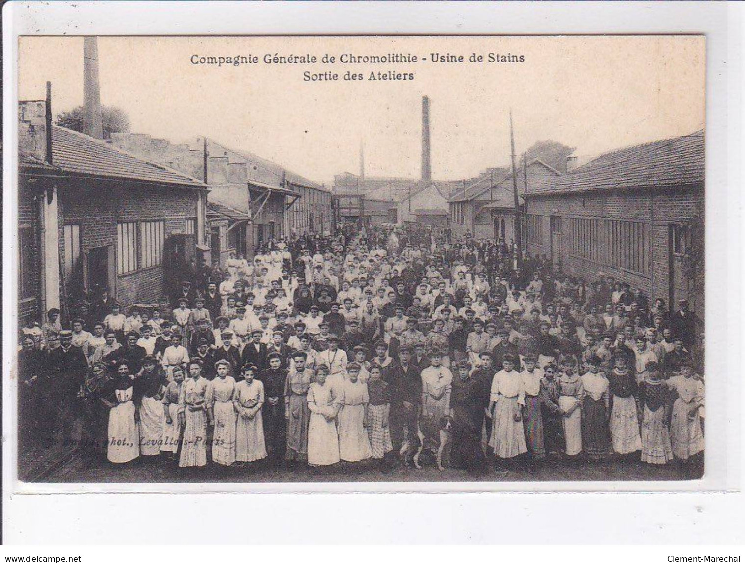 STAINS: Usine De Stains Compagnie Générale De Chromilitie, Sortie Des Ateliers - Très Bon état - Stains