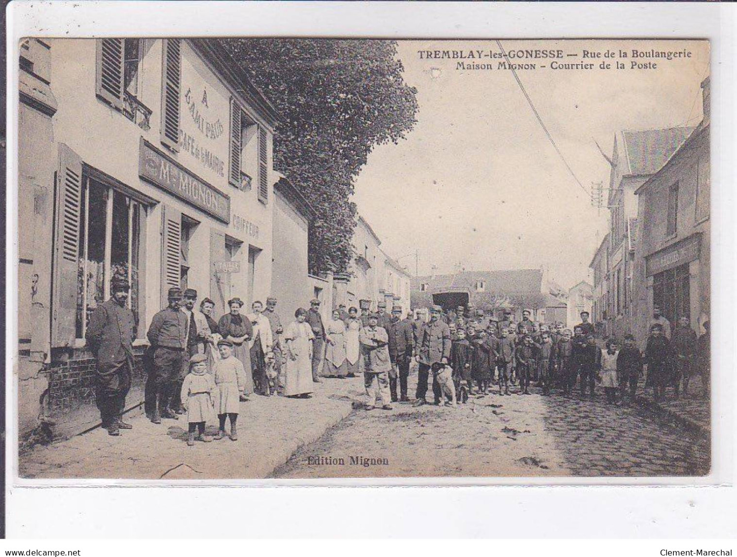 TREMBLAY-les-GONESSE: Rue De La Boulangerie Maison Mignon Courrier De La Poste - Très Bon état - Altri & Non Classificati