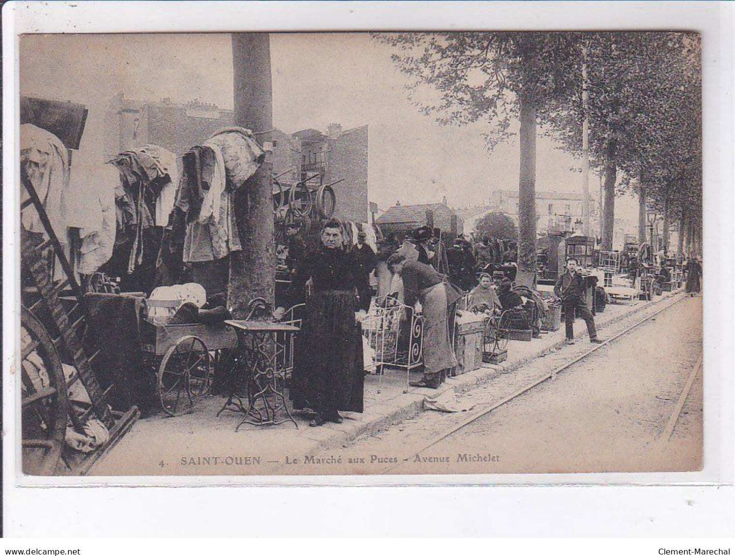 SAINT-OUEN: Le Marché Aux Puces Avenue Michelet - Très Bon état - Saint Ouen