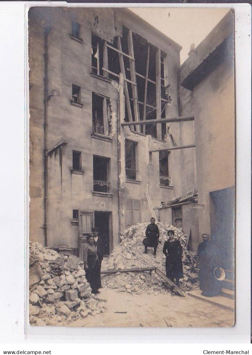 AUBERVILLIERS: Bâtiment Détruit Par La Grosse Bertha - Très Bon état - Aubervilliers