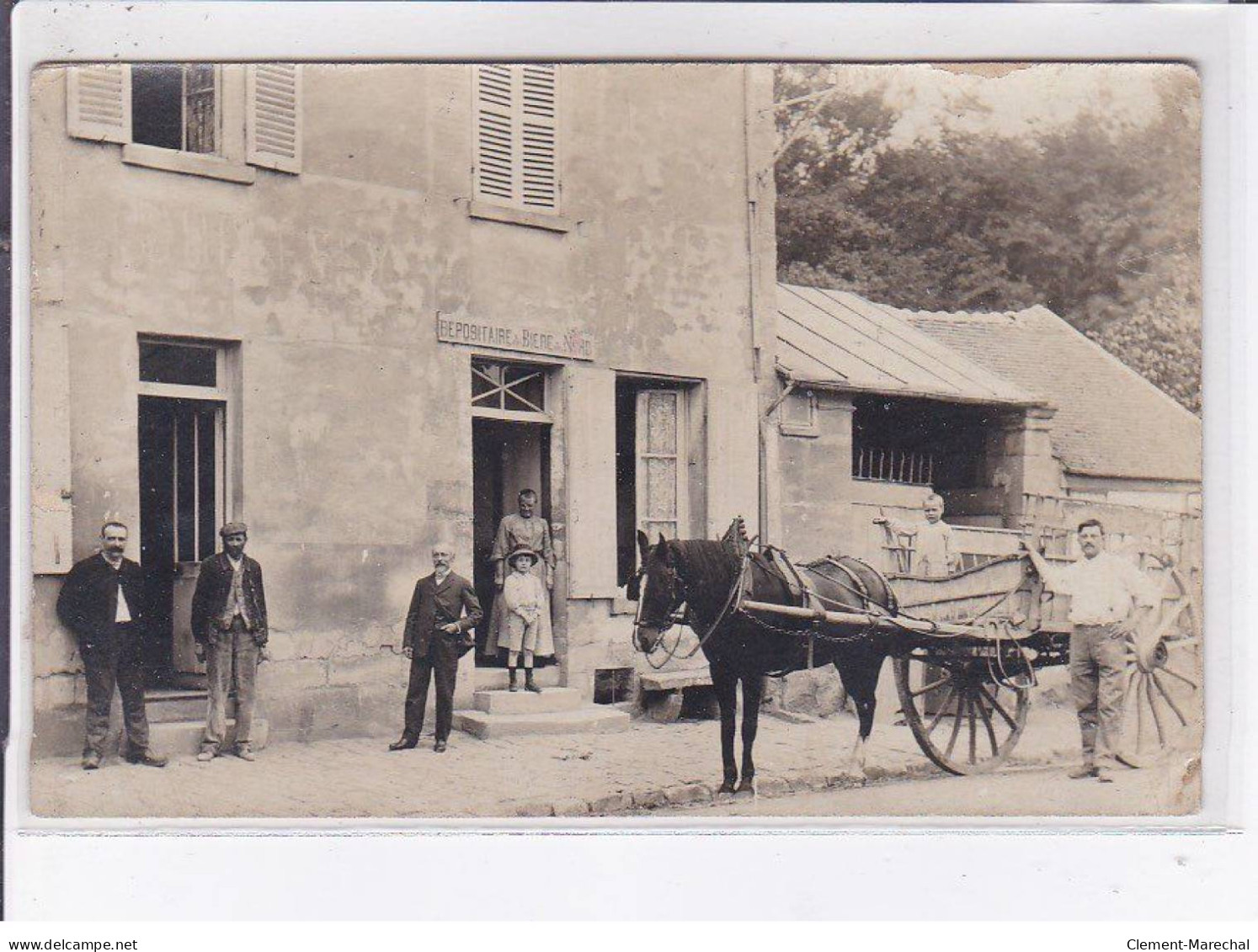 BAGNOLET: Café, Bière Du  Nord, Attelage - Très Bon état - Bagnolet