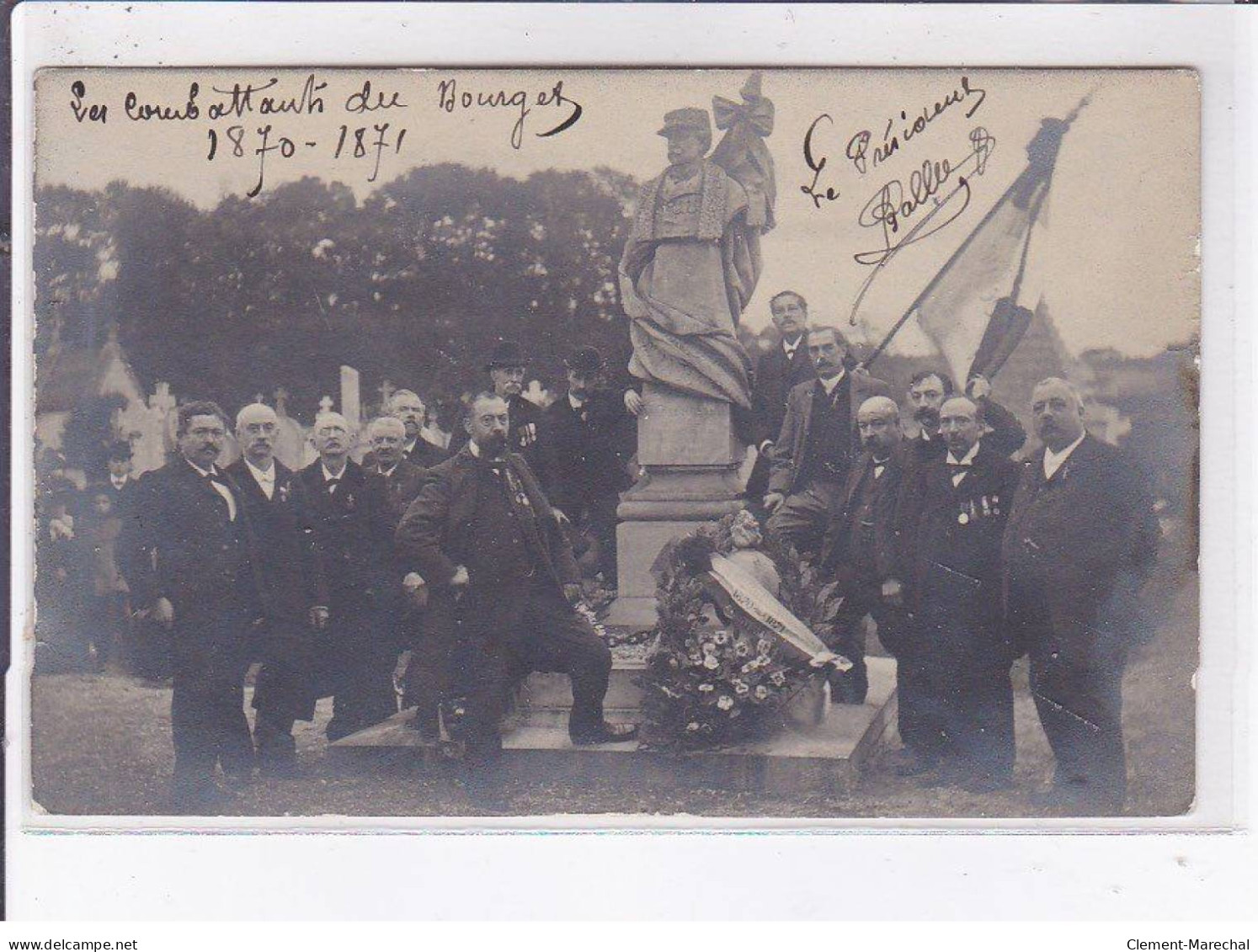 LE BOURGET: Guerre De 18-70, Statue D'anedee Roland - Très Bon état - Clichy Sous Bois