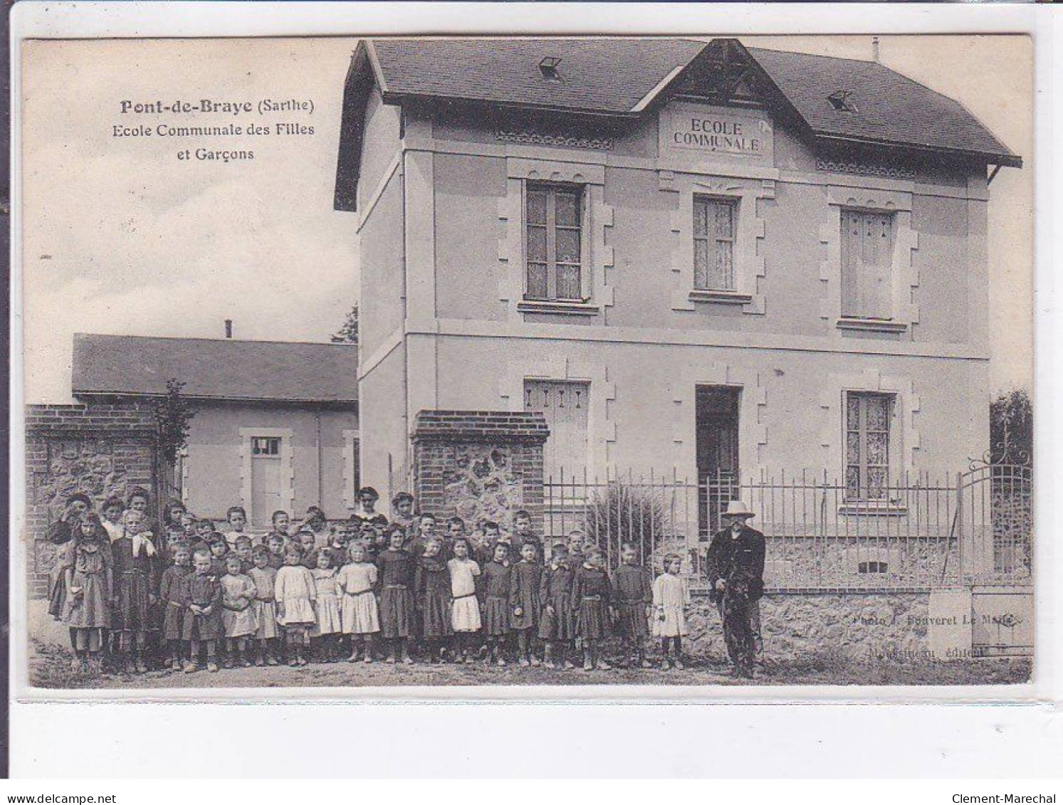 PONT-de-BRAYE: école Communale Des Filles Et Garçons - Très Bon état - Other & Unclassified