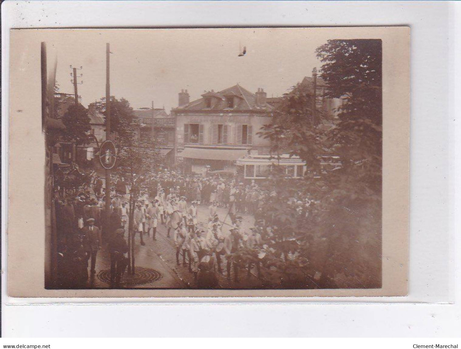 ASNIERES: Fête, Tramway - Très Bon état - Asnieres Sur Seine