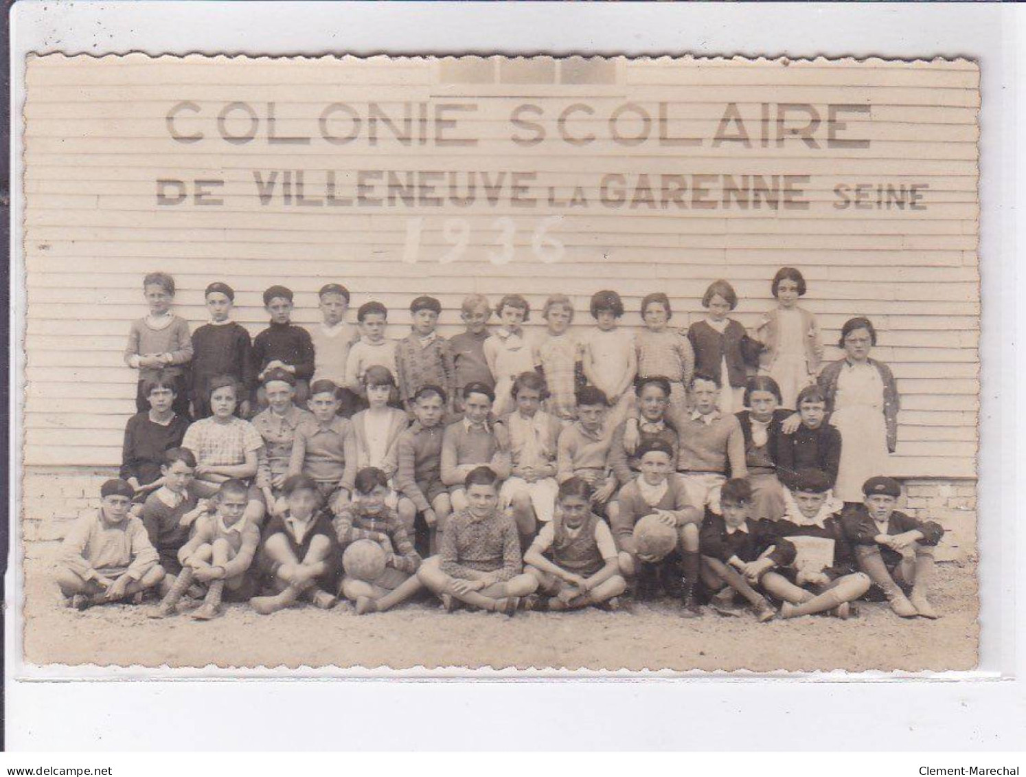 VILLENEUVE-la-GARENNE: Colonie Scolaire - Très Bon état - Villeneuve La Garenne