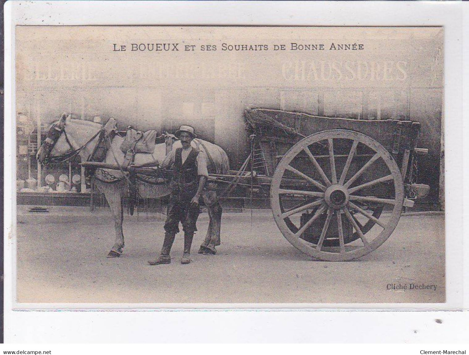 MARSEILLE: éboueur - Très Bon état - Non Classés