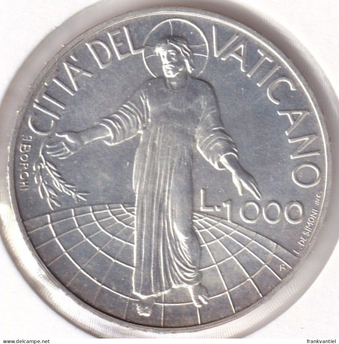 Vatican City KM-300 1000 Lire 1998 - Vatican