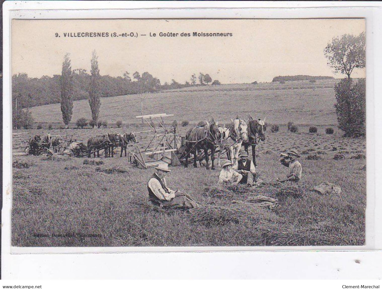 VILLECRESNES: Le Goûter Des Moissonneurs - Très Bon état - Villecresnes