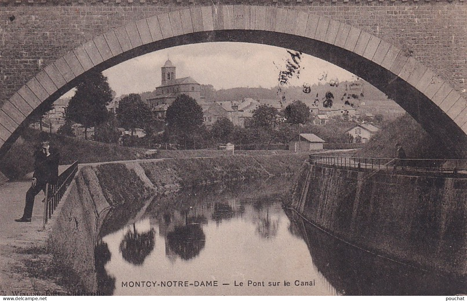 KO 30-(08) MONTCY NOTRE DAME - LE PONT SUR LE CANAL - Autres & Non Classés