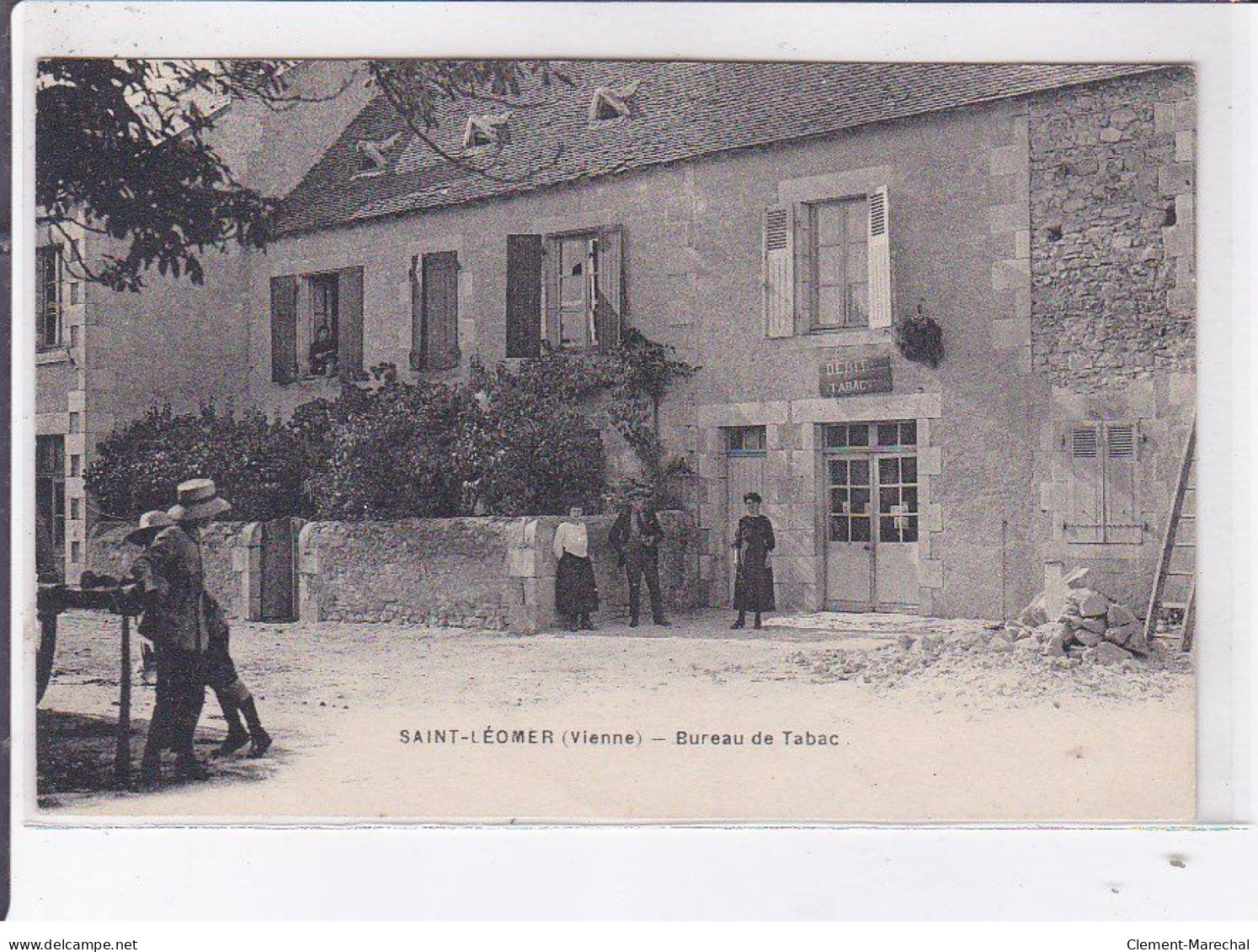 SAINT-LEOMER: Bureau De Tabac - Très Bon état - Andere & Zonder Classificatie