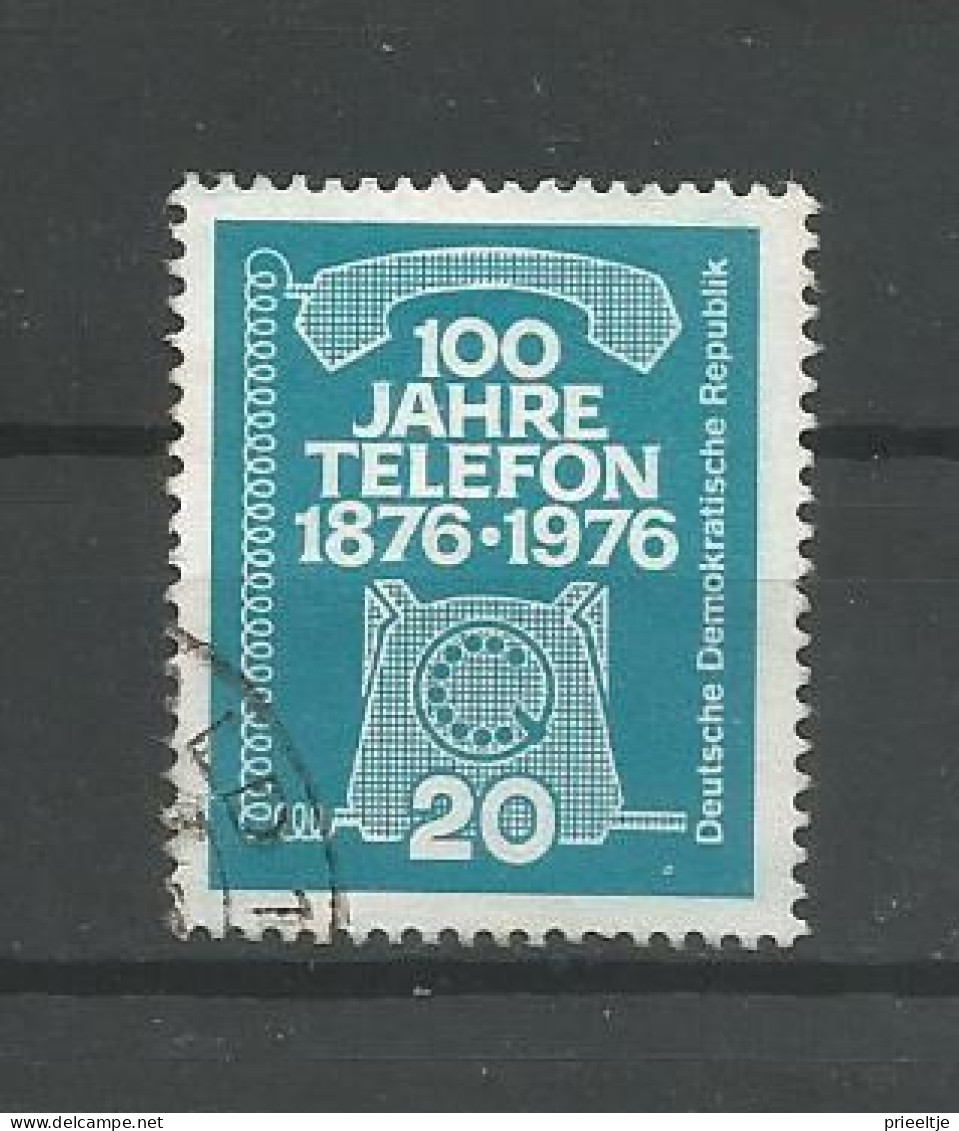 DDR 1976 Telephone Centenary  Y.T. 1796 (0) - Used Stamps