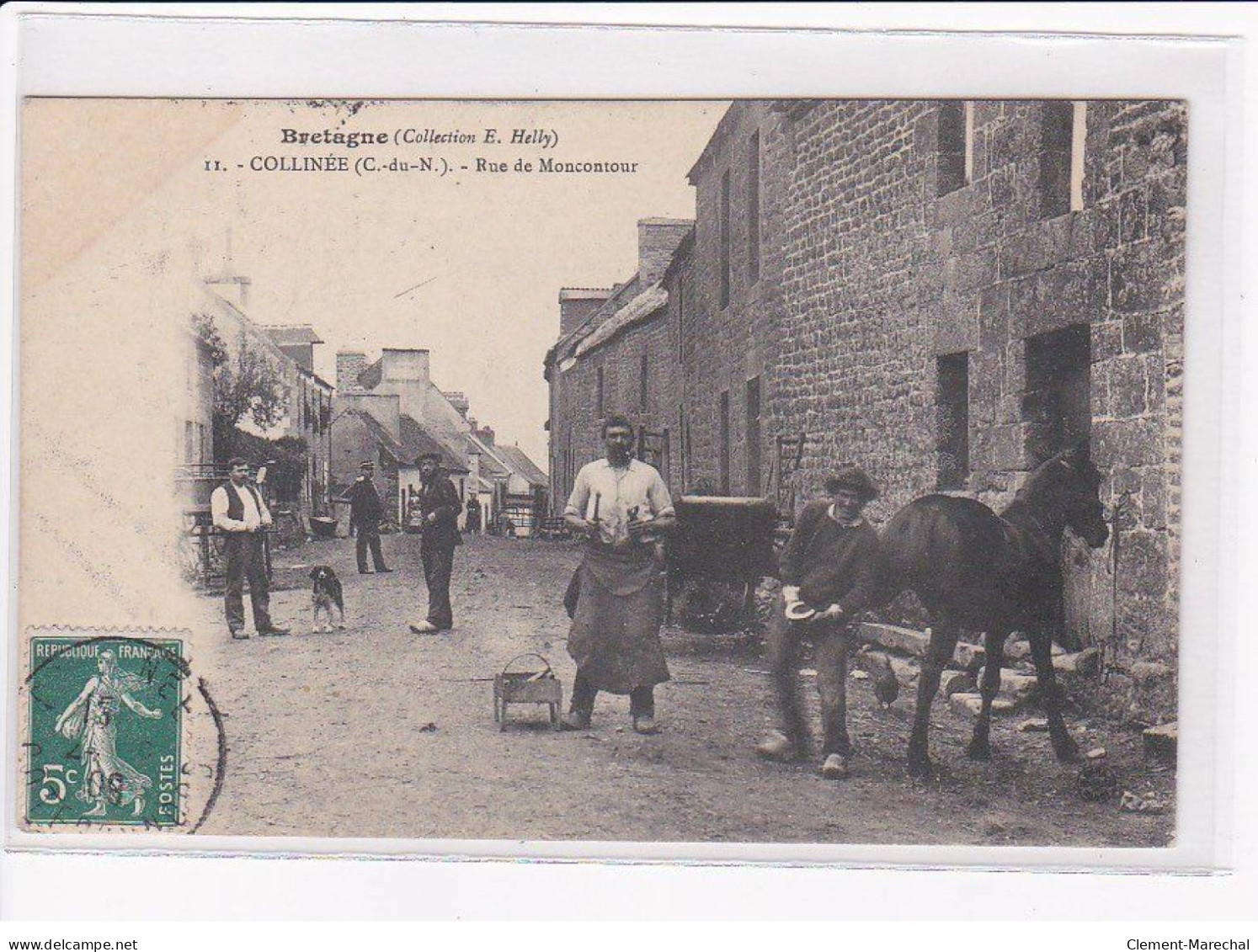 COLLINEE - Rue Du Moncontour - Maréchal Ferrant - Très Bon état - Altri & Non Classificati