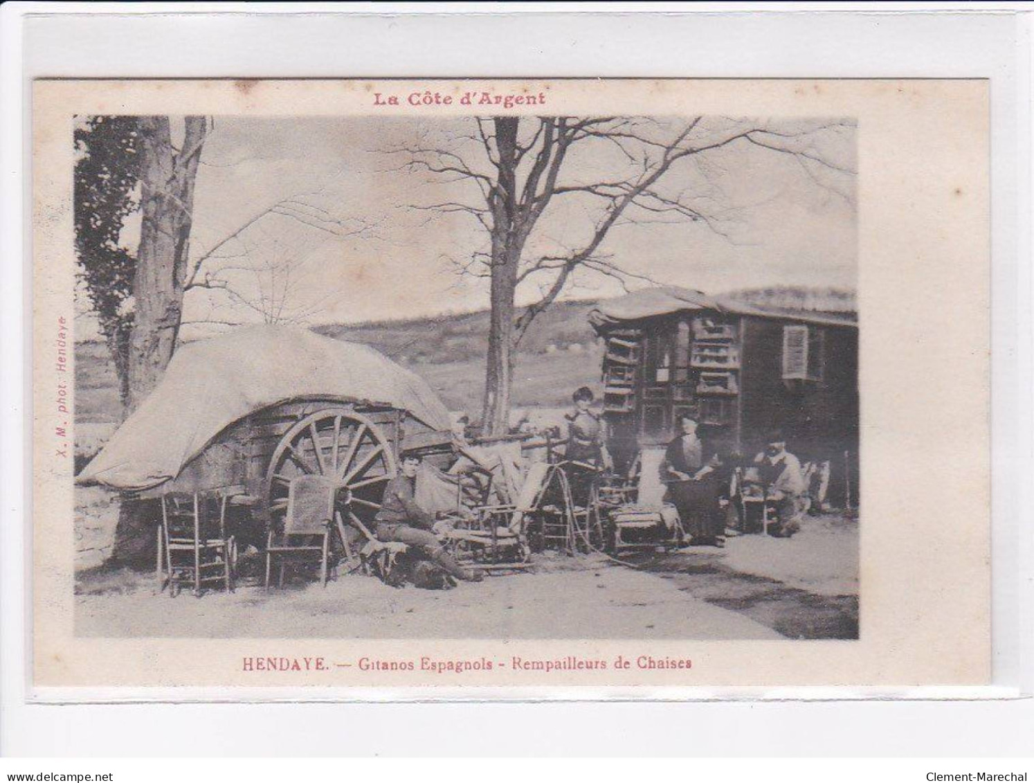 HENDAYE - La Côte D'Argent - Gitanos Espagnols - Rempailleurs De Chaises - état - Hendaye