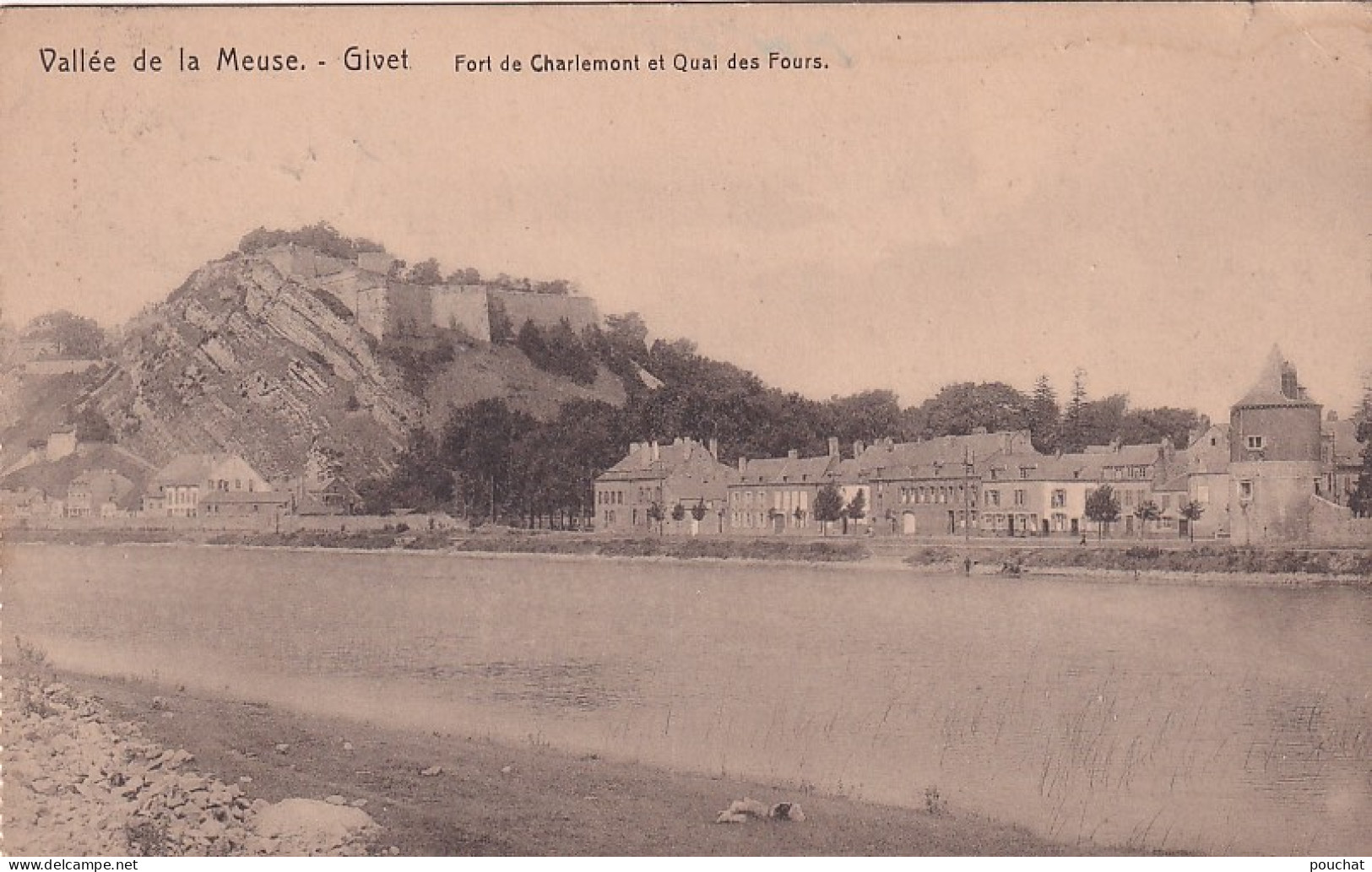 KO 30-(08) GIVET - FORT DE CHARLEMONT ET QUAI DES FOURS - Givet