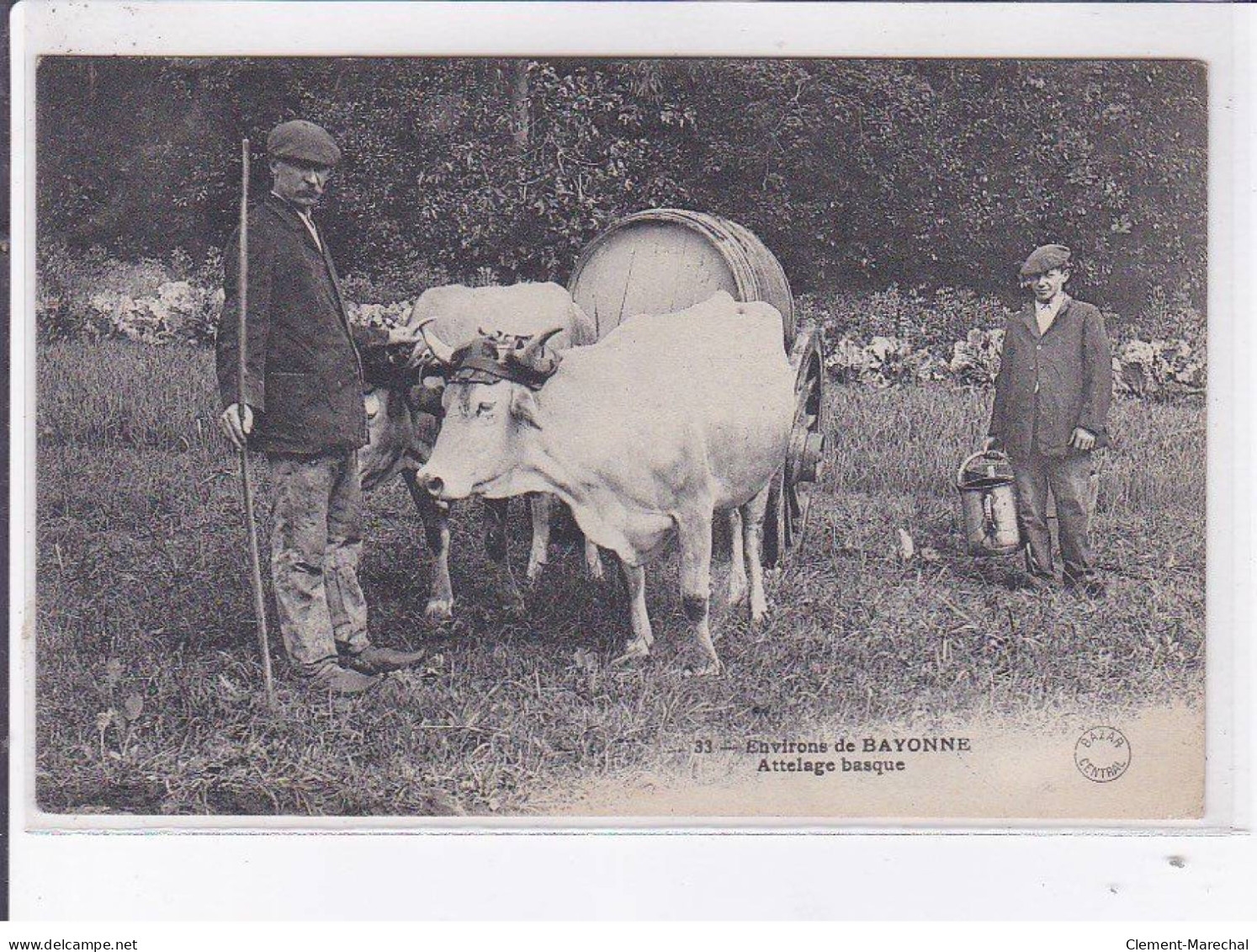 Environ De BAYONNE: Attelage Basque - Très Bon état - Bayonne