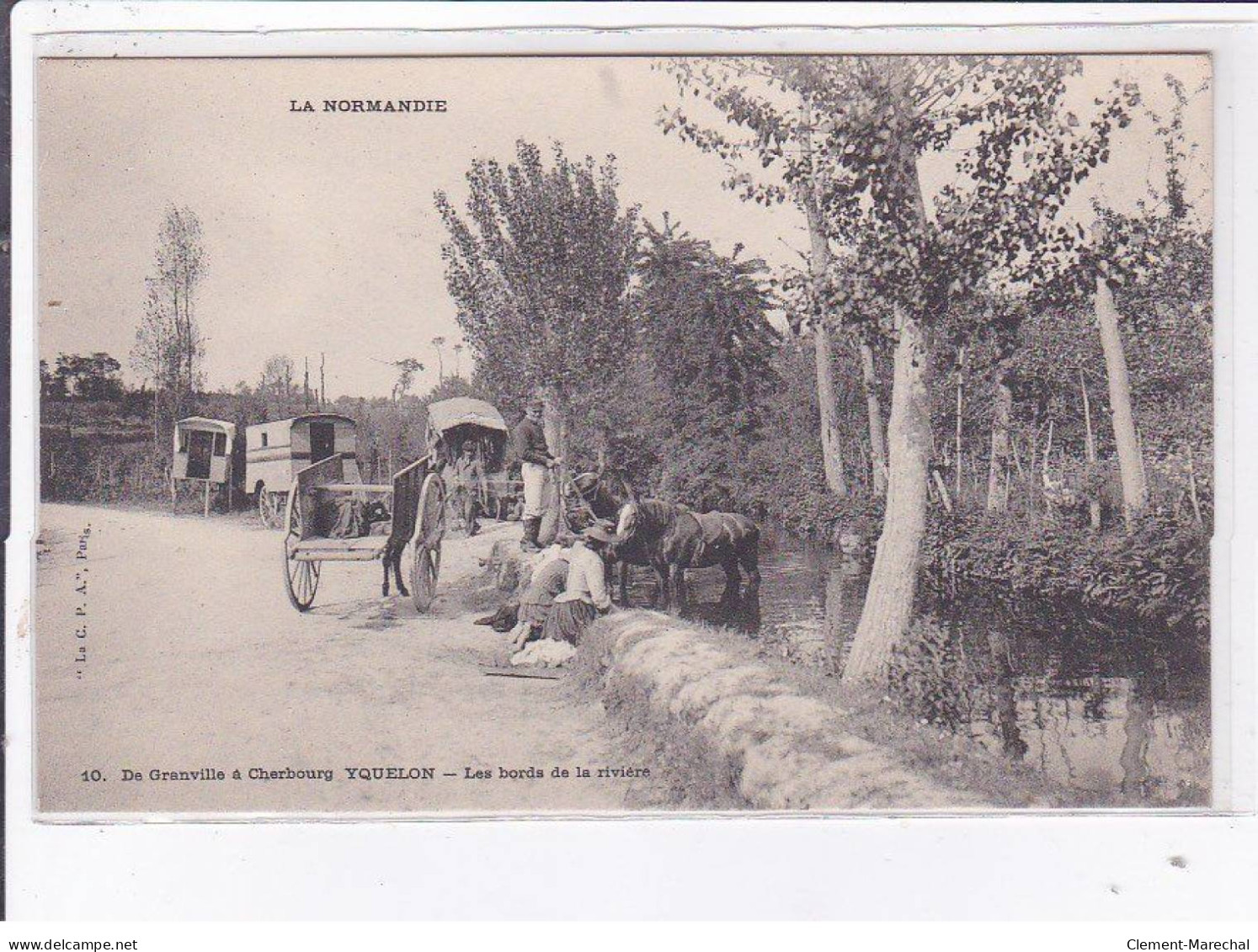 YQUELON: Les Bords De La Rivière, Romanichels - Très Bon état - Andere & Zonder Classificatie