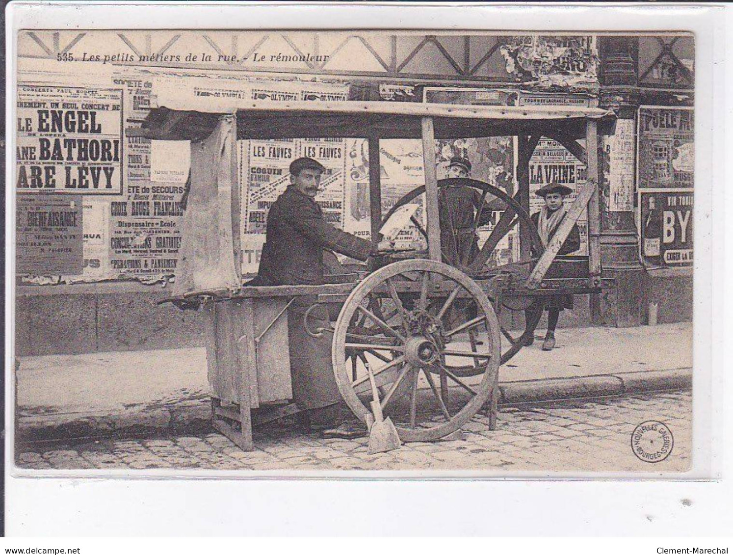 TOURS: Les Petits Métiers De La Rue, Le Rémouleur - état - Tours