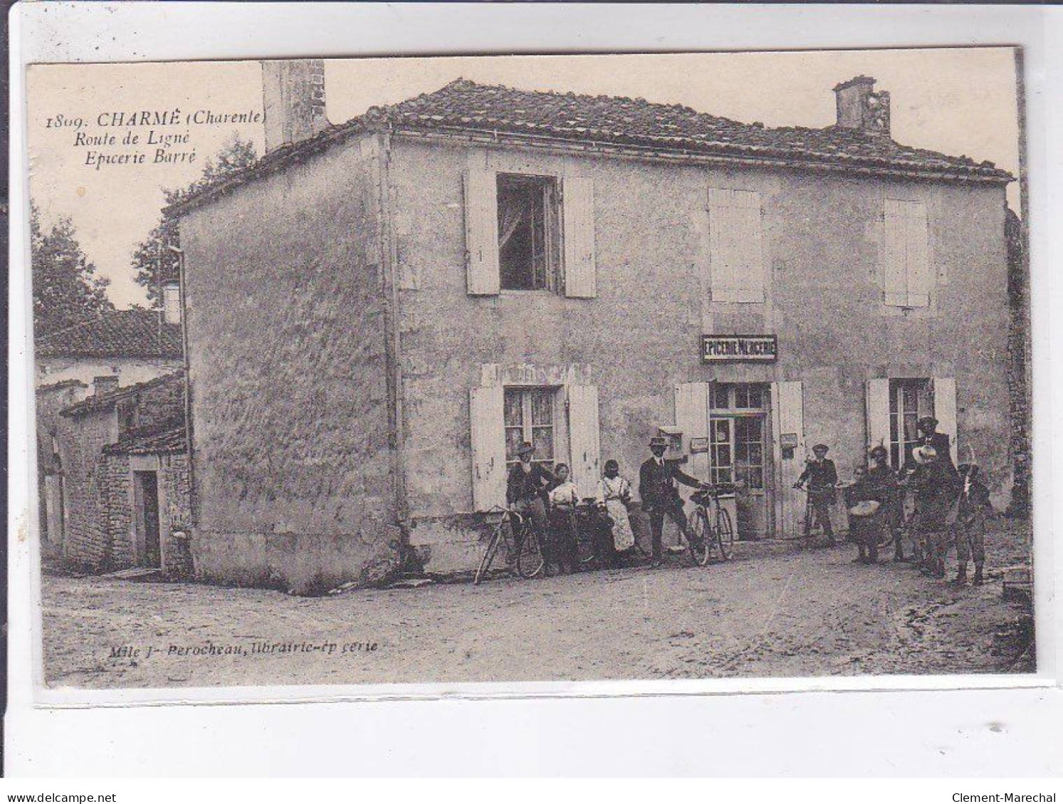 CHARME: Route De Ligné épicerie Barré - Très Bon état - Otros & Sin Clasificación