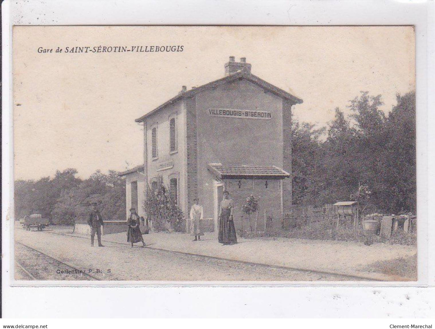 SAINT-SEROTIN-VILLEBOUGIS: Gare - Très Bon état - Other & Unclassified