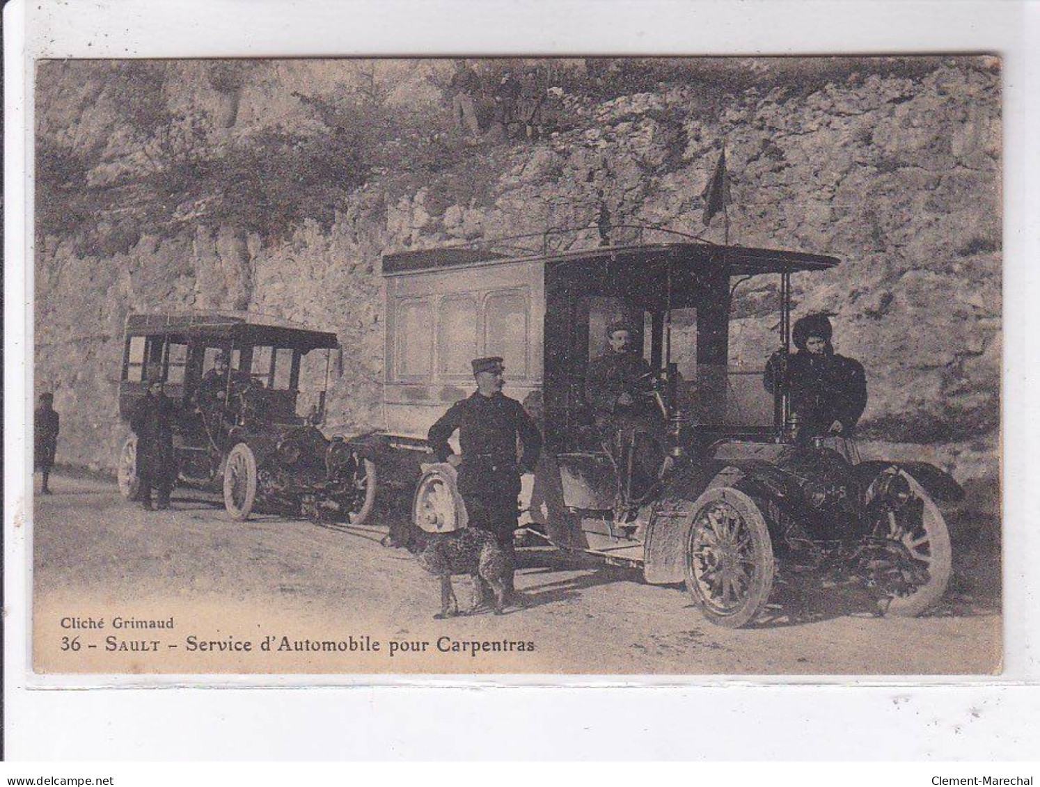 SAULT: Service D'automobile Pour Carpentras, Autobus - Très Bon état - Other & Unclassified