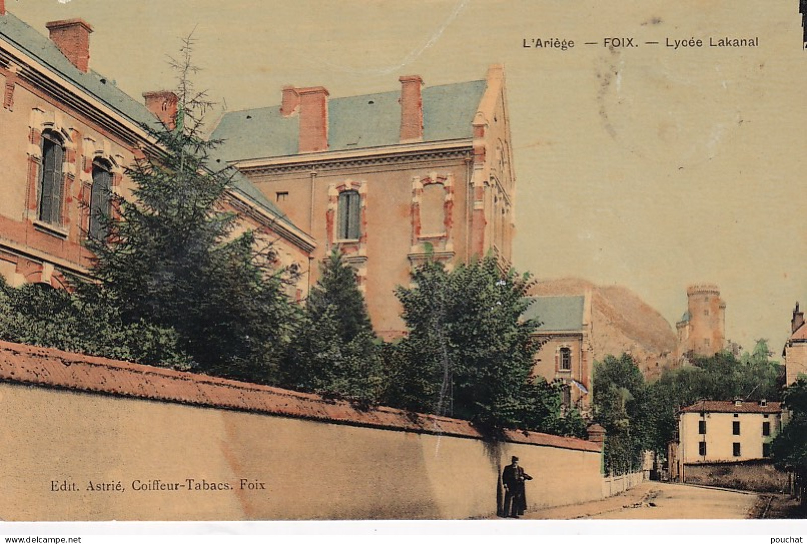 KO 31-(09) FOIX - LYCEE LAKANAL - CARTE COLORISEE - Foix