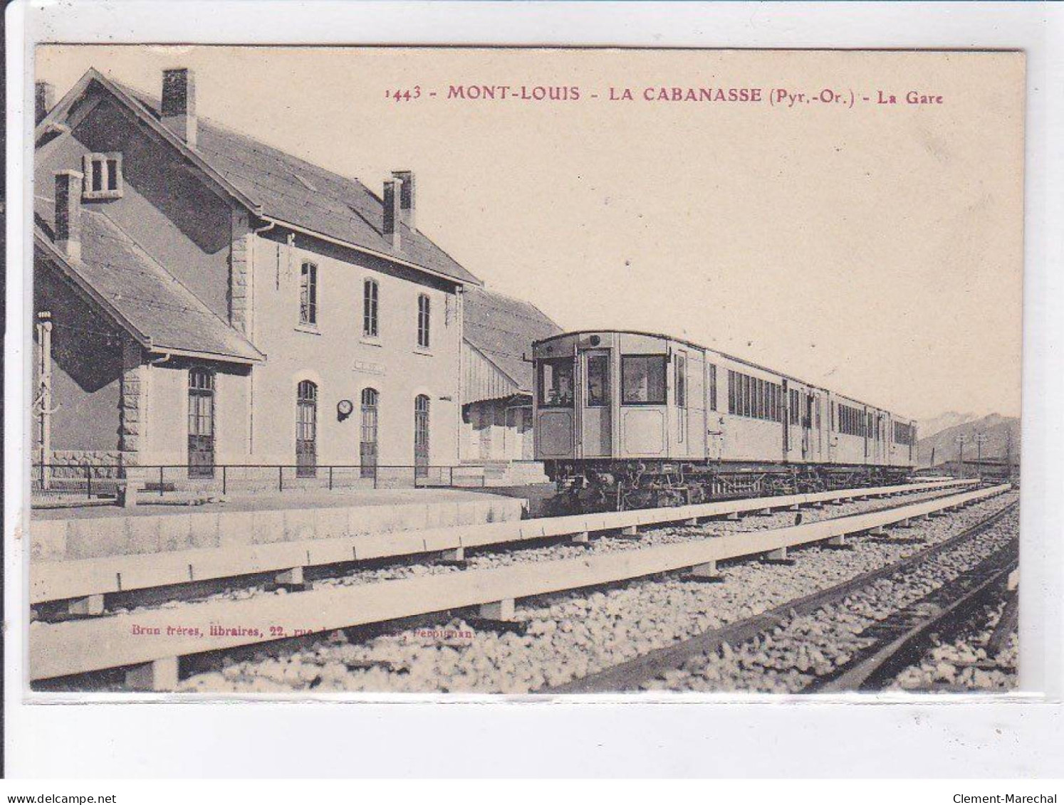 MONT-LOUIS: La Cabanasse, La Gare - Très Bon état - Andere & Zonder Classificatie