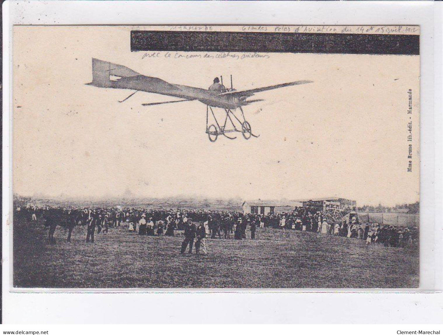 LOT ET GARONNE: Lot Et Garonne Grandes Fêtes D'aviation 1912 - Très Bon état - Altri & Non Classificati