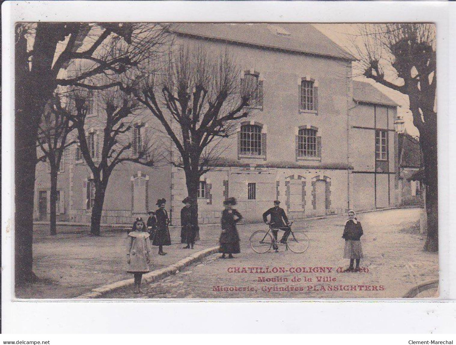 CHATILLON-COLLIGNY: Moulin De La Ville Minoterie Cylindres Plansichters - Très Bon état - Chatillon Coligny