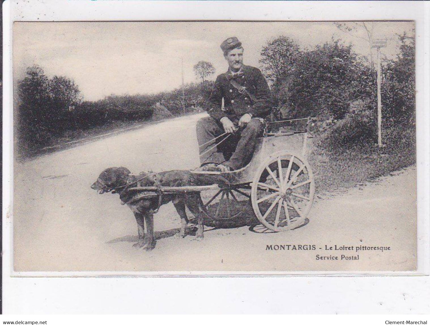 MONTARGIS: Service Postal, Voiture à Chien - Très Bon état - Montargis