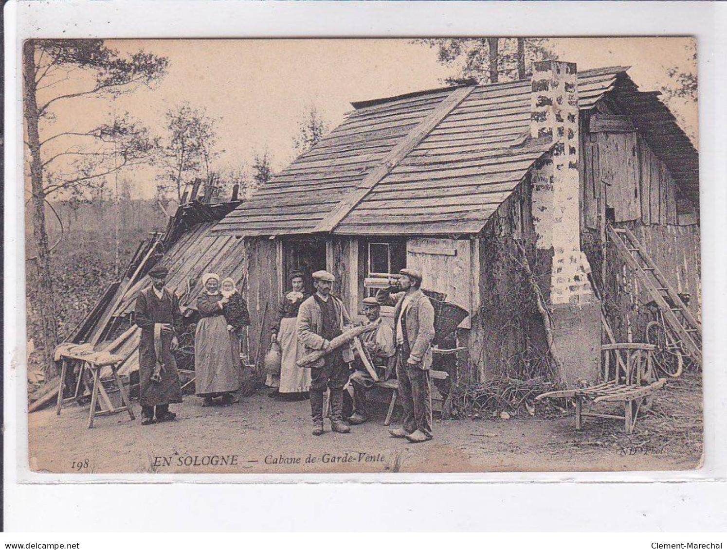 EN SOLOGNE: Cabane De Garde-vente - état - Altri & Non Classificati