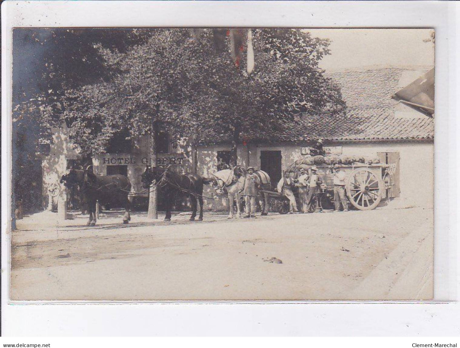 LANDES: Resiniers Landais, Hôtel Gibert - Très Bon état - Andere & Zonder Classificatie