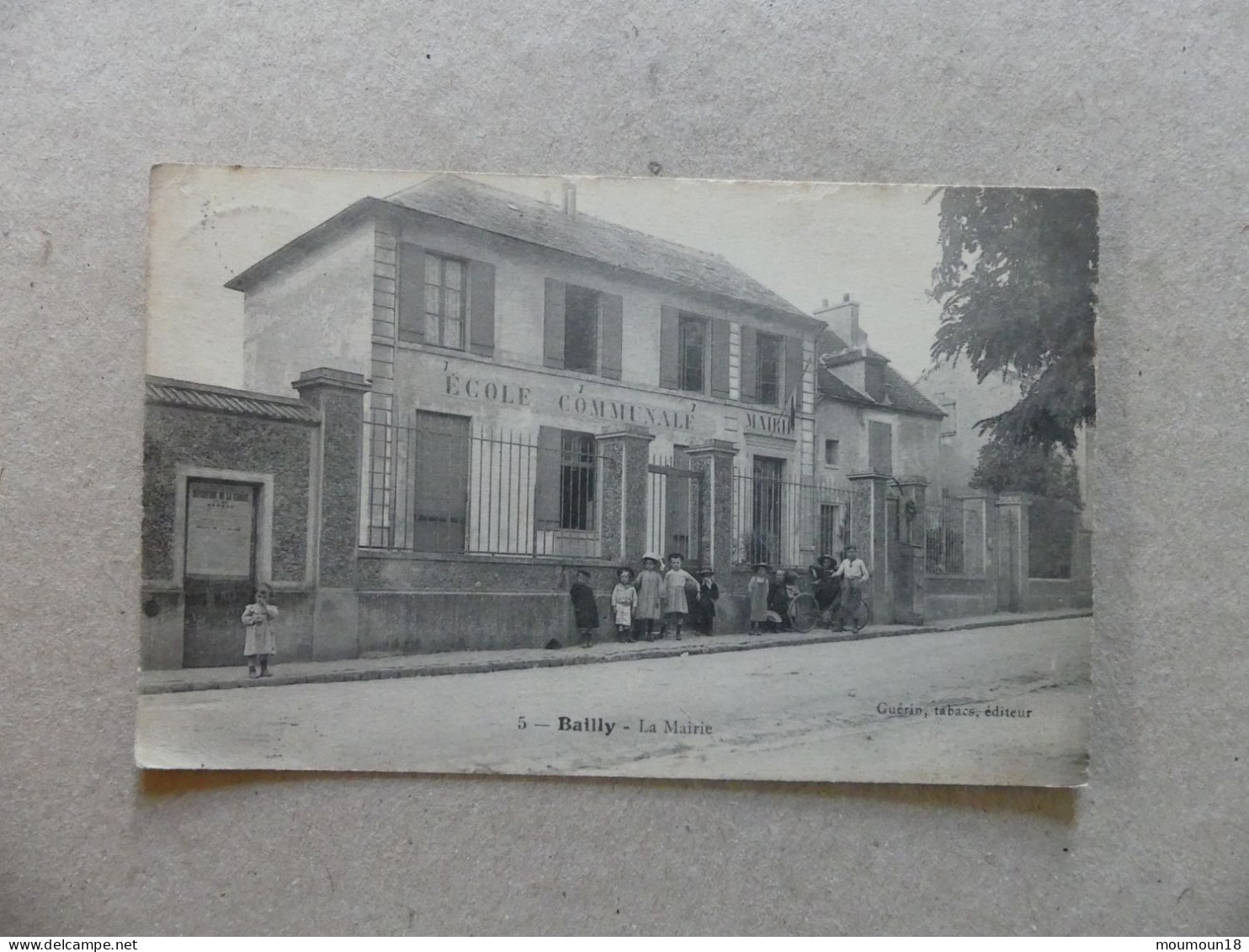 Bailly La Mairie 5 Guérin Tabacs Catala - Andere & Zonder Classificatie
