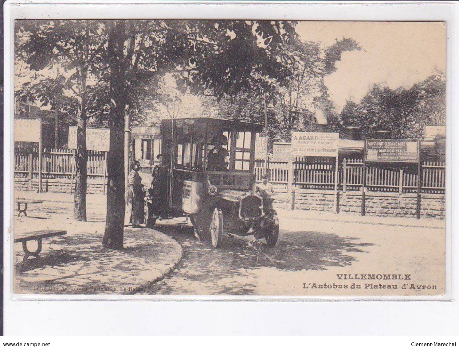 VILLEMOMBLE: L'autobus Du Plateau D'avron - Très Bon état - Aubervilliers