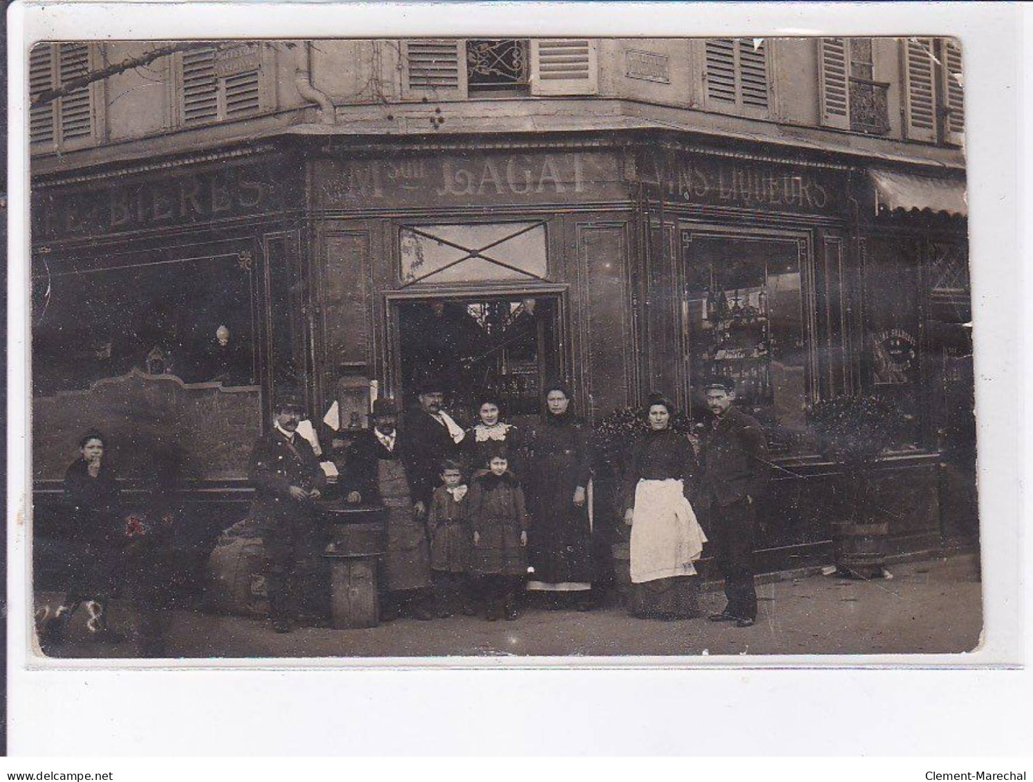 CLICHY-la-GARENNE: Café Marrons, Mson Lagat - état - Clichy