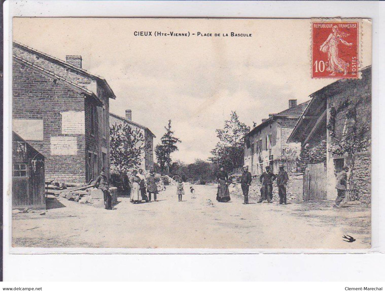 CIEUX: Place De La Bascule - Très Bon état - Andere & Zonder Classificatie