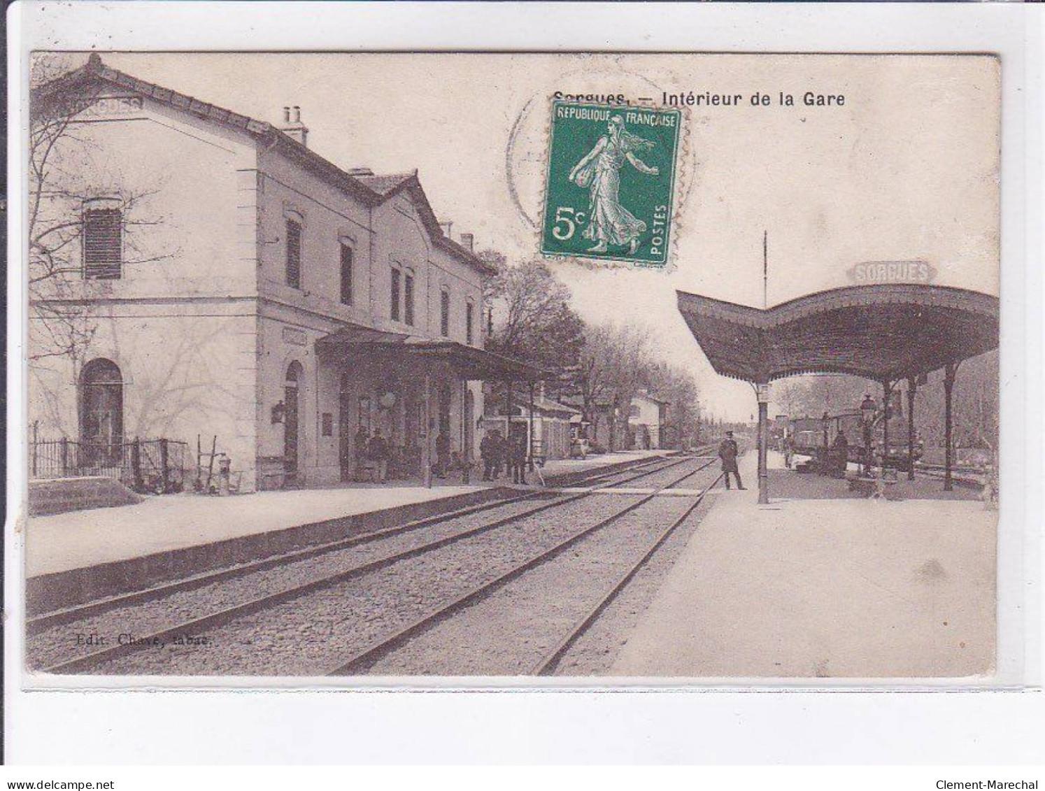 SORGUES: Intérieur De La Gare - Très Bon état - Sorgues