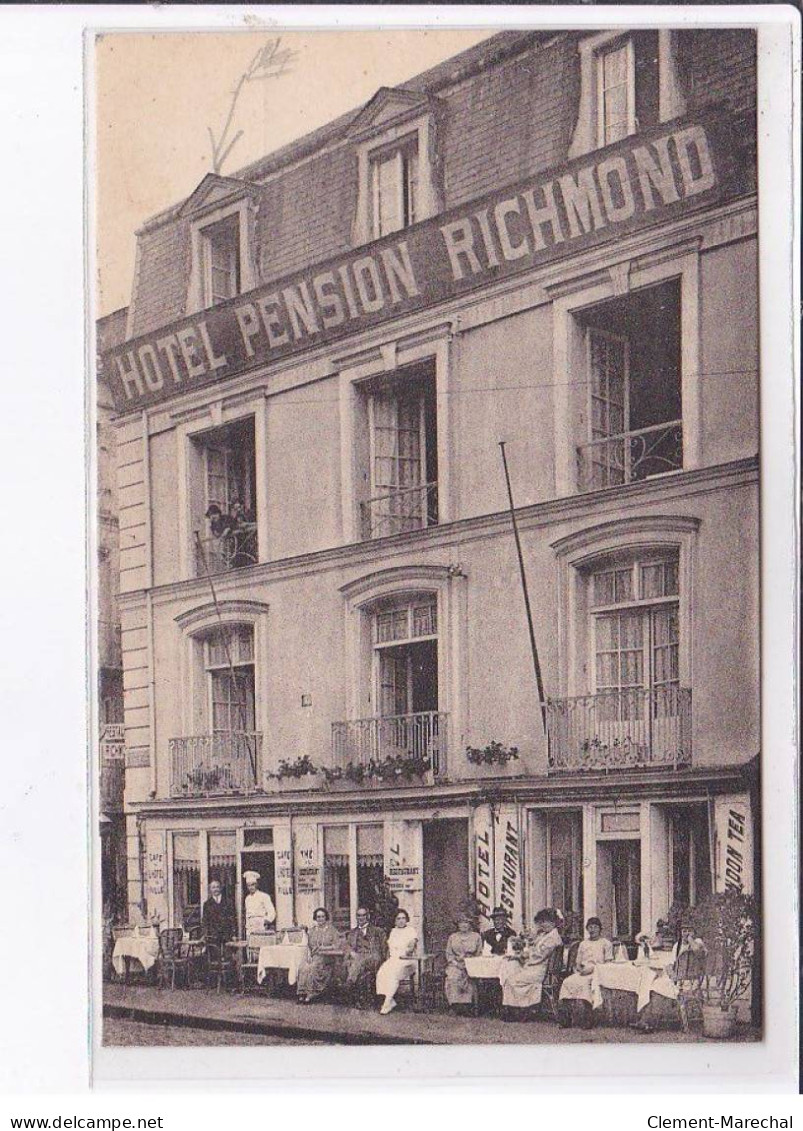 DIEPPE: Hôtel Pension Richmond Vue Sur La Mer - Très Bon état - Dieppe