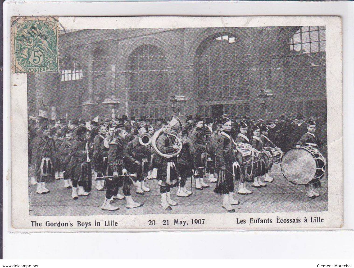 LILLE: Les Enfants écossais 20-21 May 1907 - état - Lille