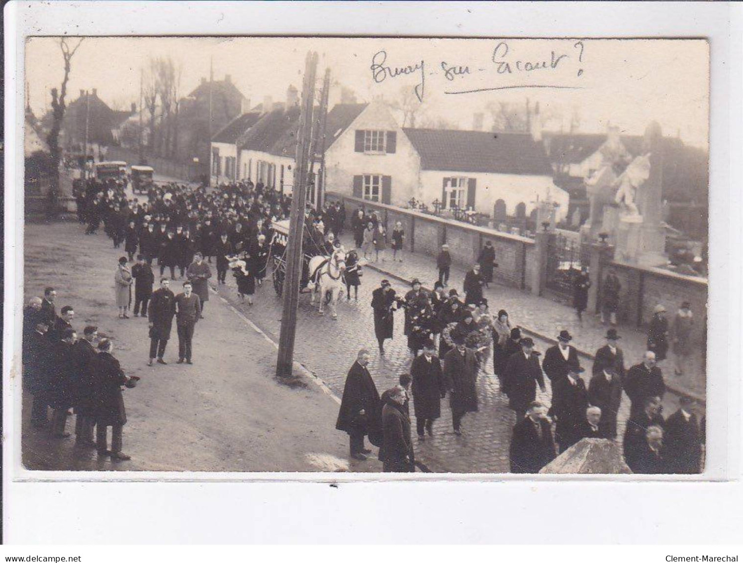 BRUAY Sur ESCAUT(?): Enterrement - Très Bon état - Bruay Sur Escaut