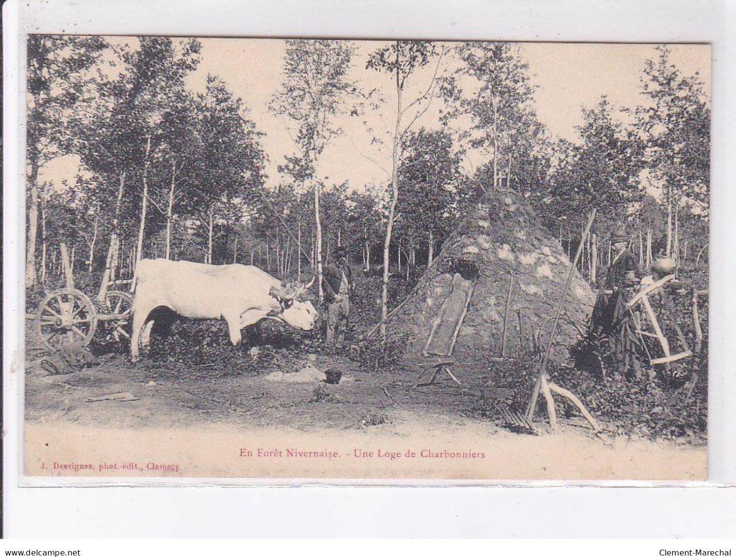 NEVERS: En Forêt Nivernaise, Une Loge De Charbonniers - Très Bon état - Nevers